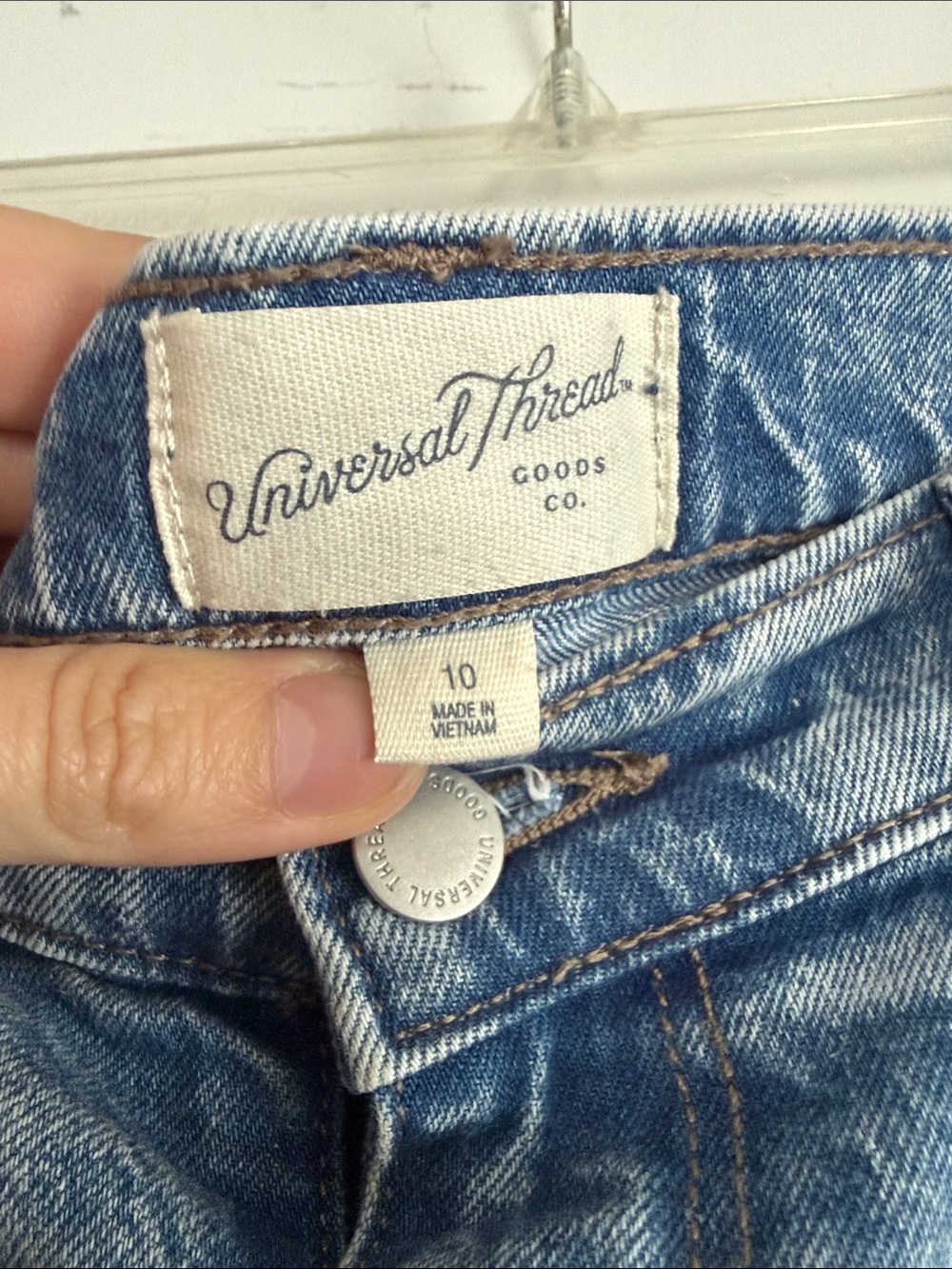 Universal Thread Jean Skirt - Picture 2 of 4